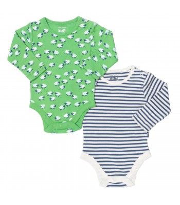 Kite Clothing (Boys) Sheepy stripe bodysuits 